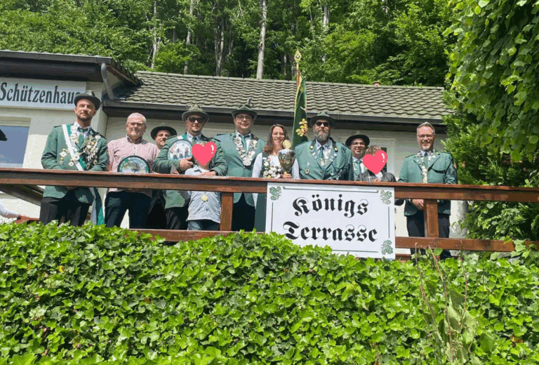 Neue Majestäten beim Schützenfest 2025 in Brochthausen