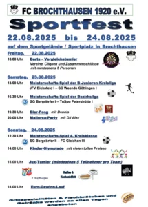 Sportfest 2025 beim FC Brochthausen